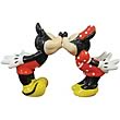 Mickey and Minnie Mouse Kissing Salt and Pepper Shaker Set